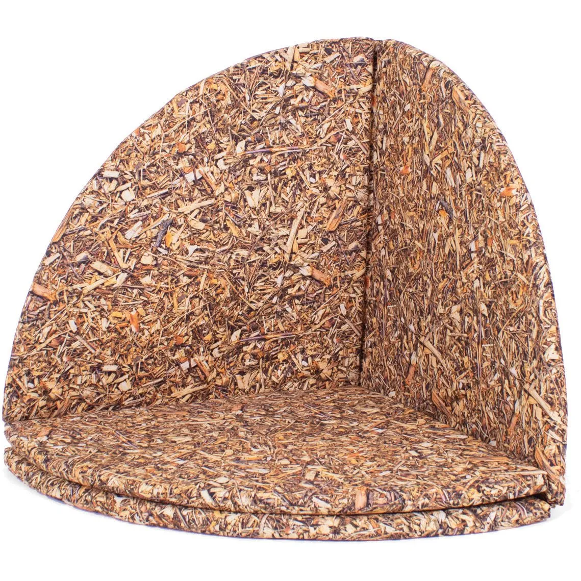 Round Folding Mat - Bark