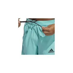 SHORT ADIDAS UOMO RUNNING CALCIO PANTALONCINO AZZURRO