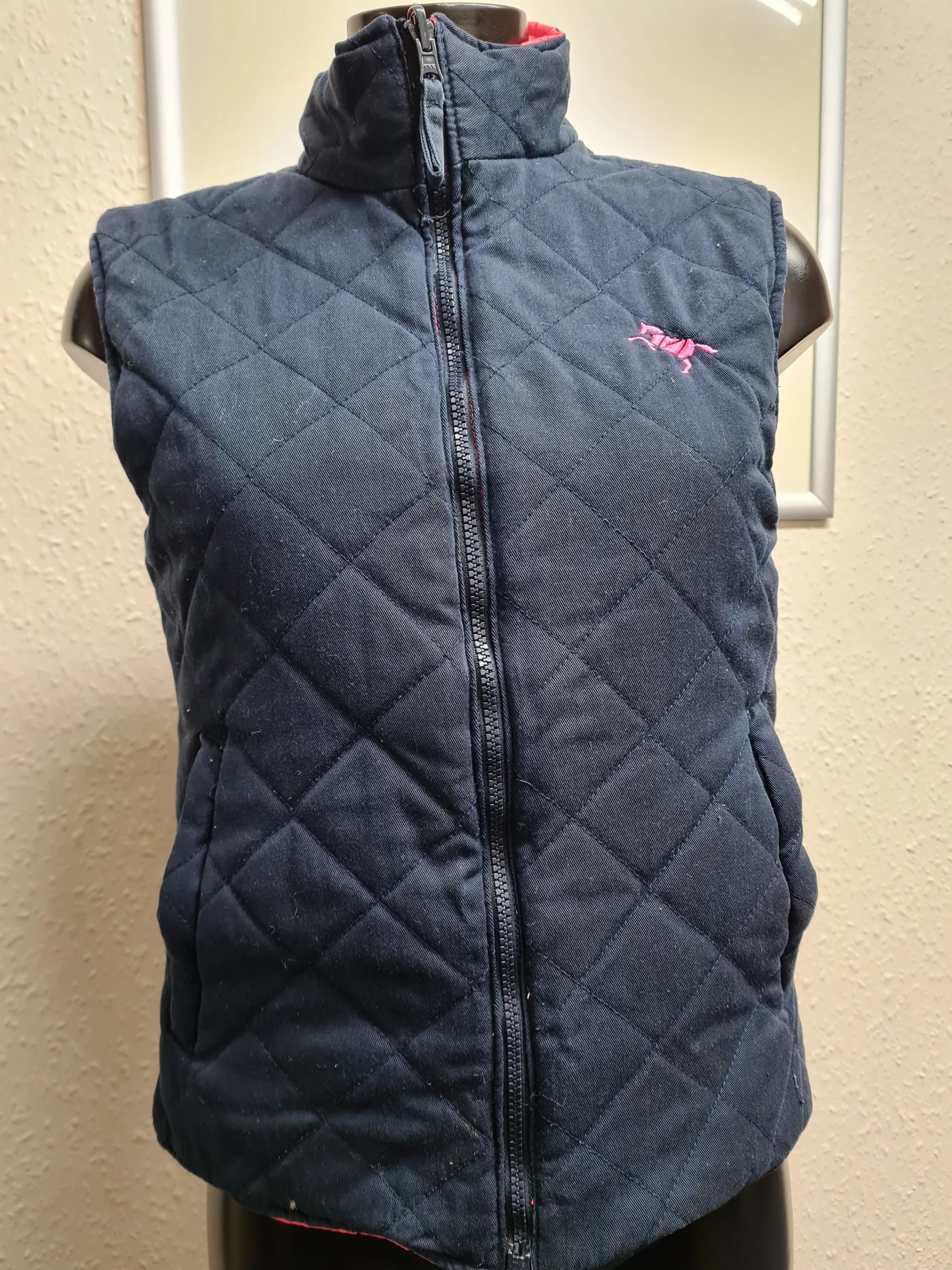 Size 8 hi vis reversible gilet  FREE POSTAGE  🟢
