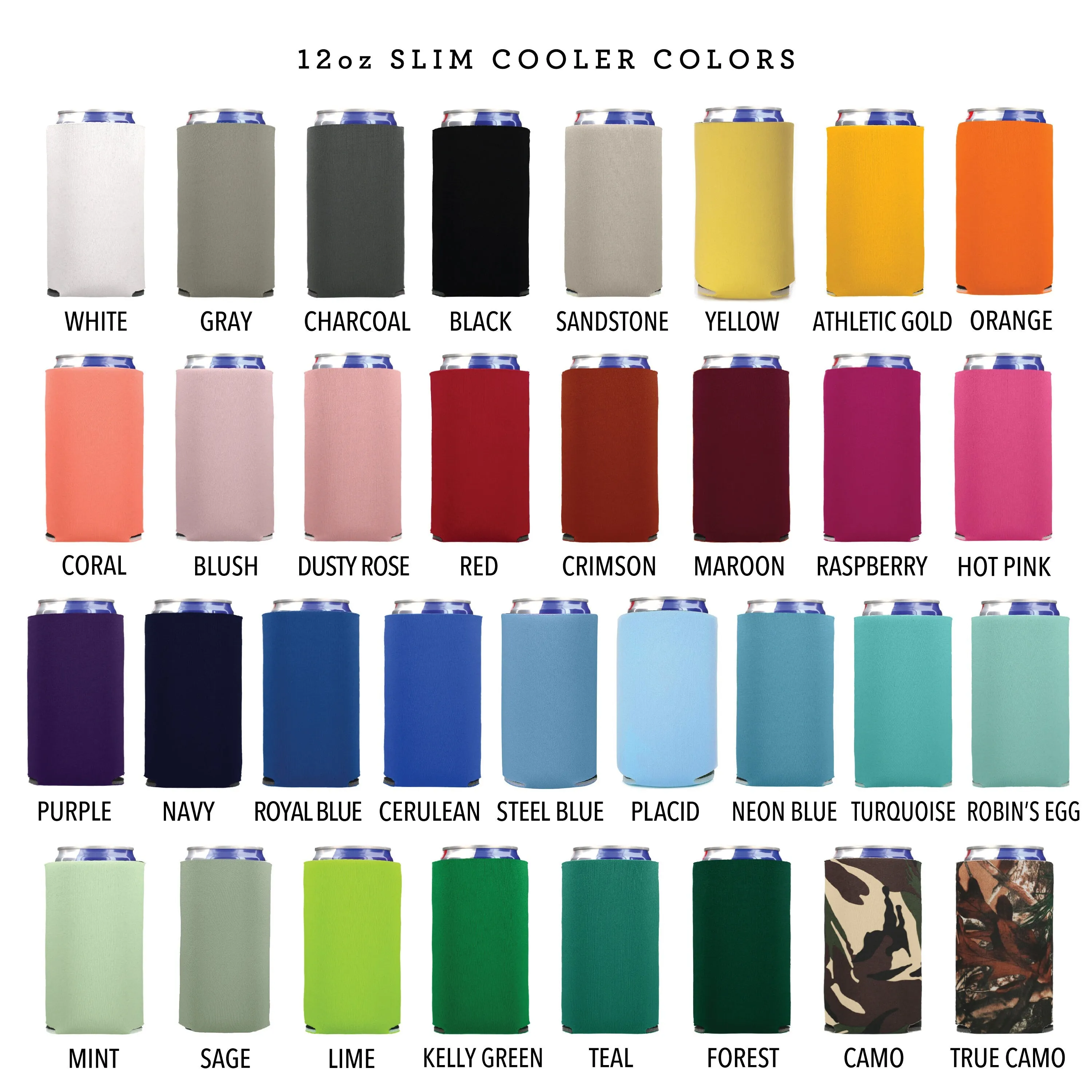 Slim 12oz Wedding Can Cooler #141S - I'll Drink to That