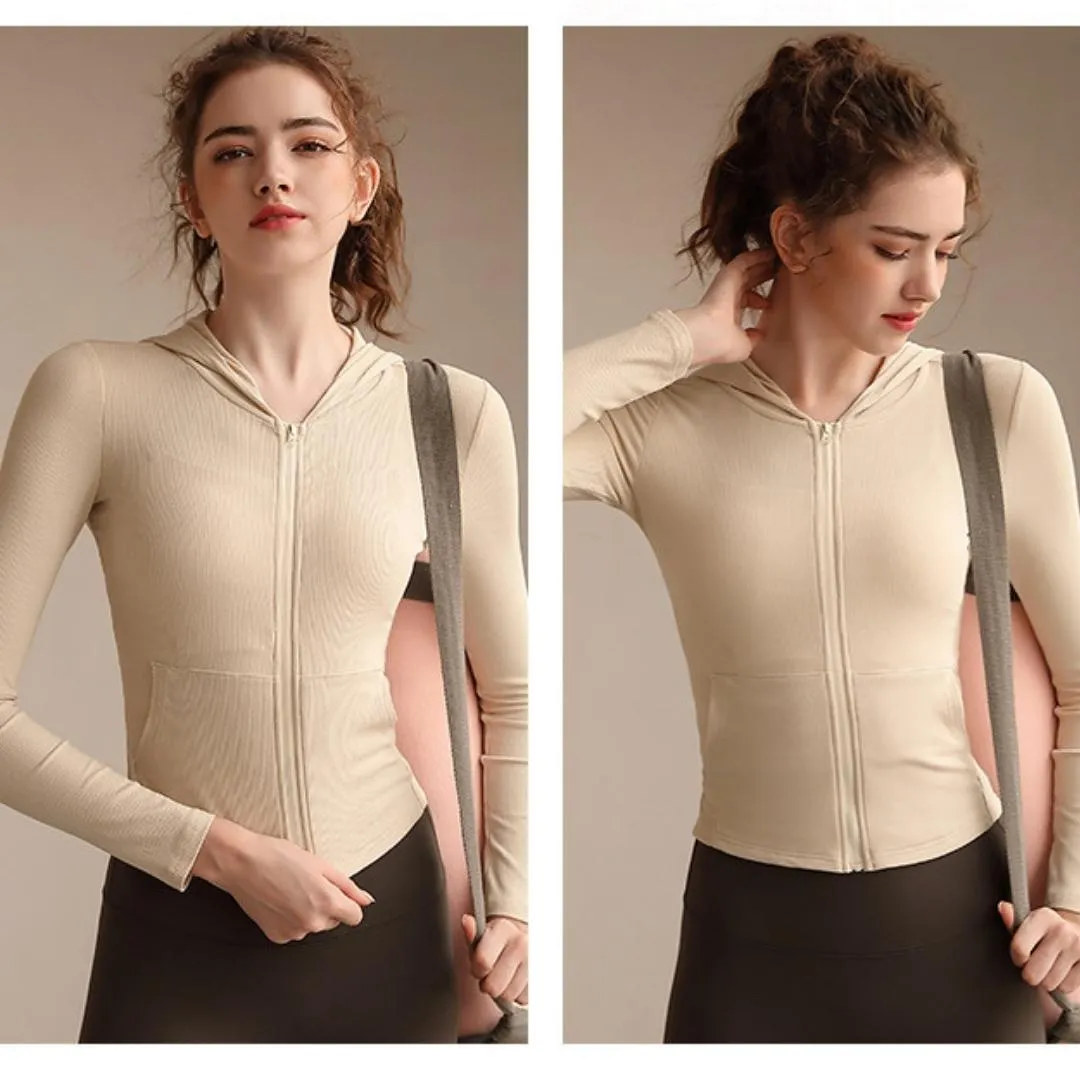 Slim Fit Track Jacket For Women