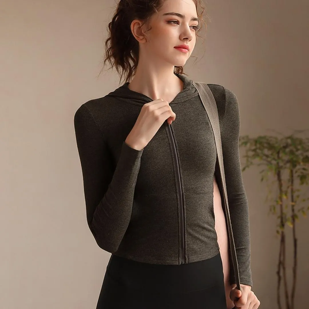 Slim Fit Track Jacket For Women