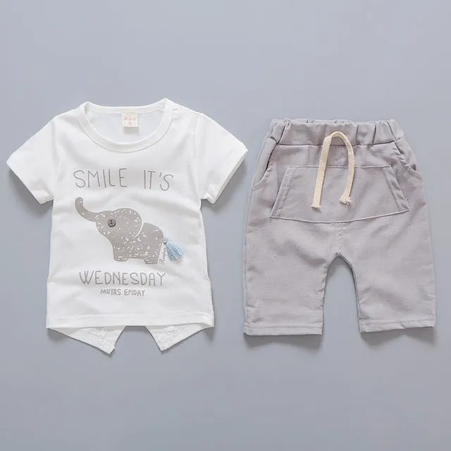 Smile It's Wednesday T-shirt and Short