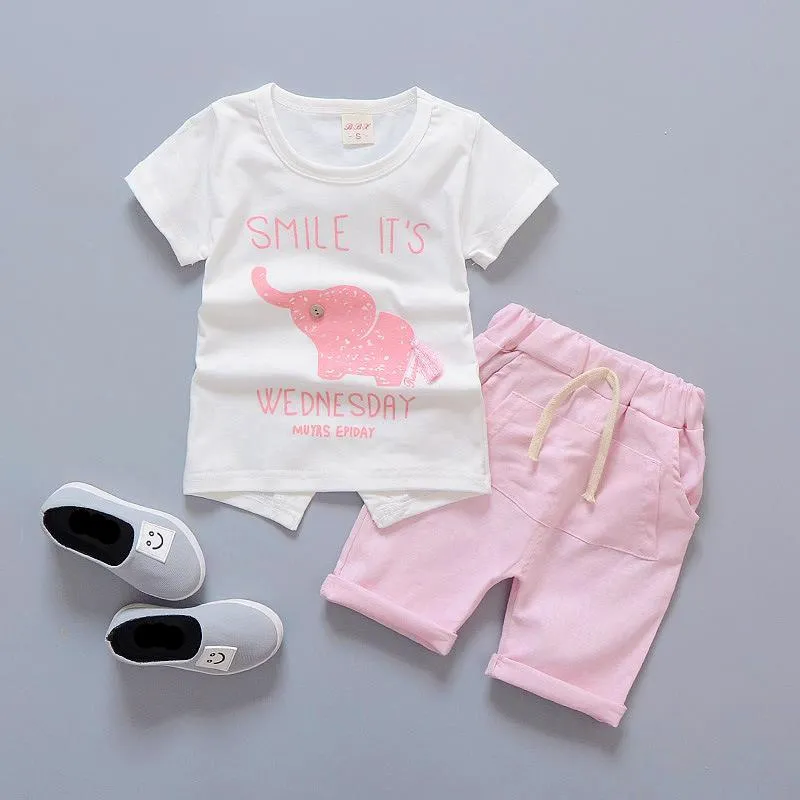 Smile It's Wednesday T-shirt and Short