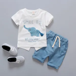 Smile It's Wednesday T-shirt and Short