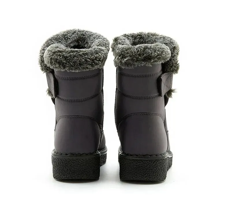 Snow Boots Women Waterproof Fur-Lined
