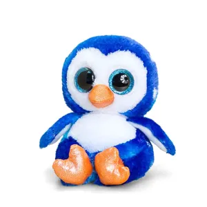 Starbright The Blue Animotsu Penguin 15cm Small Penguin Soft Toy by Keel Toys