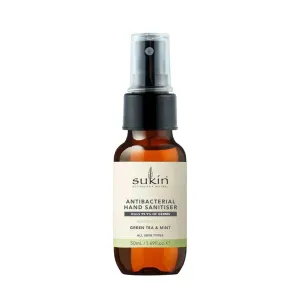 Sukin Antibacterial Hand Sanitiser Spray Green Tea & Mint 50mL