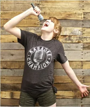 T-Shirt - Karaoke Champion