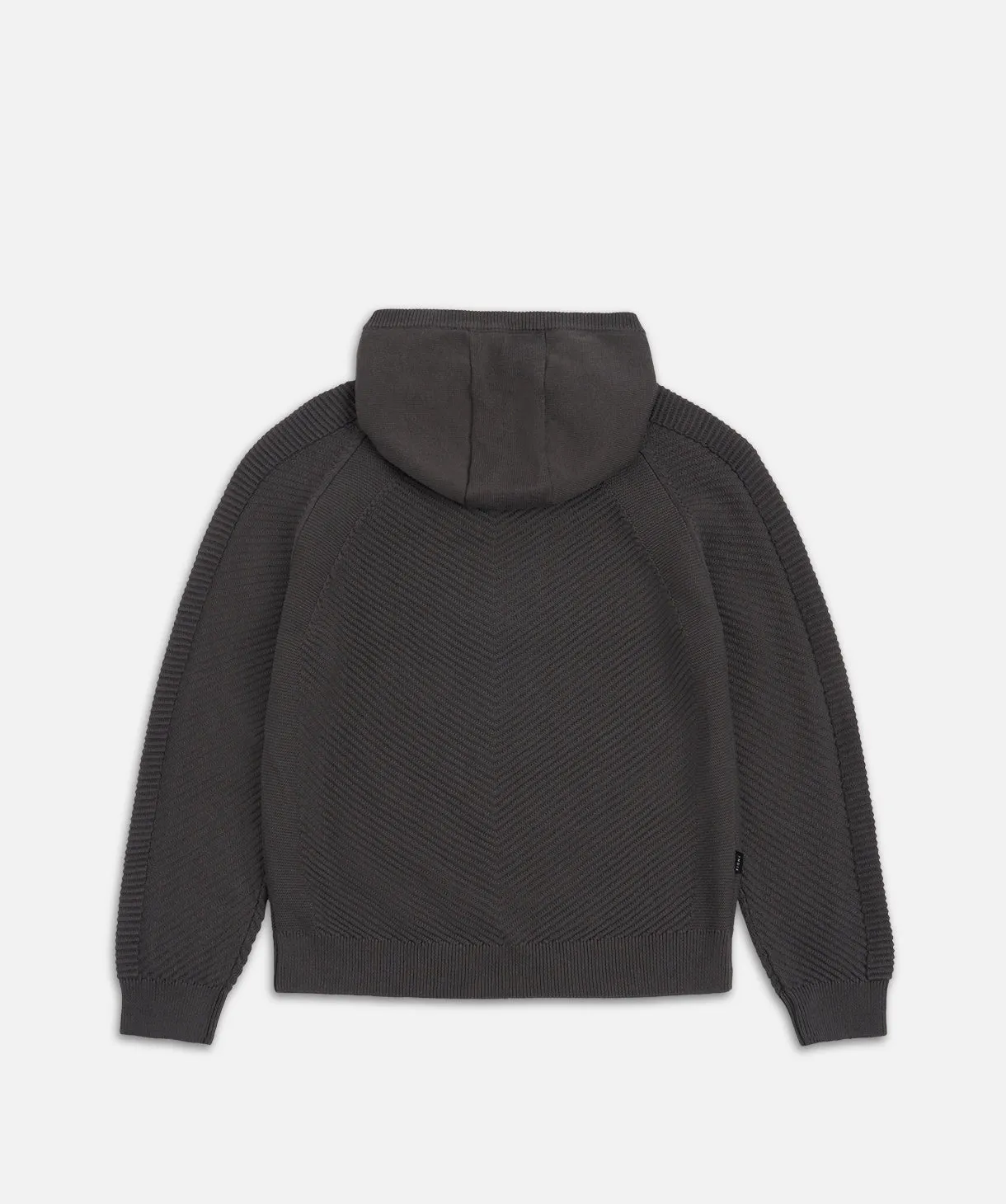 The Northridge Knitted Hoodie - Onyx