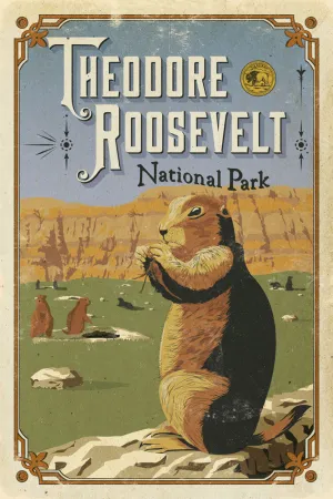 Theodore Roosevelt National Park Poster