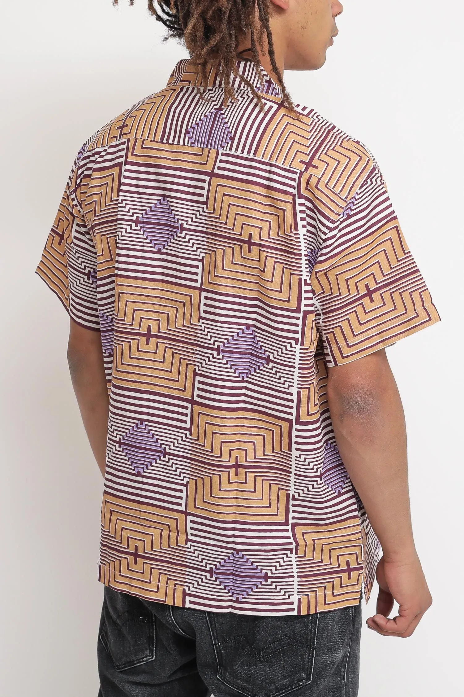 Towns Woven - Unbleached Multi