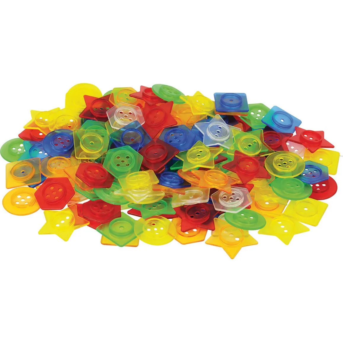 Translucent Stackable Buttons pk 144