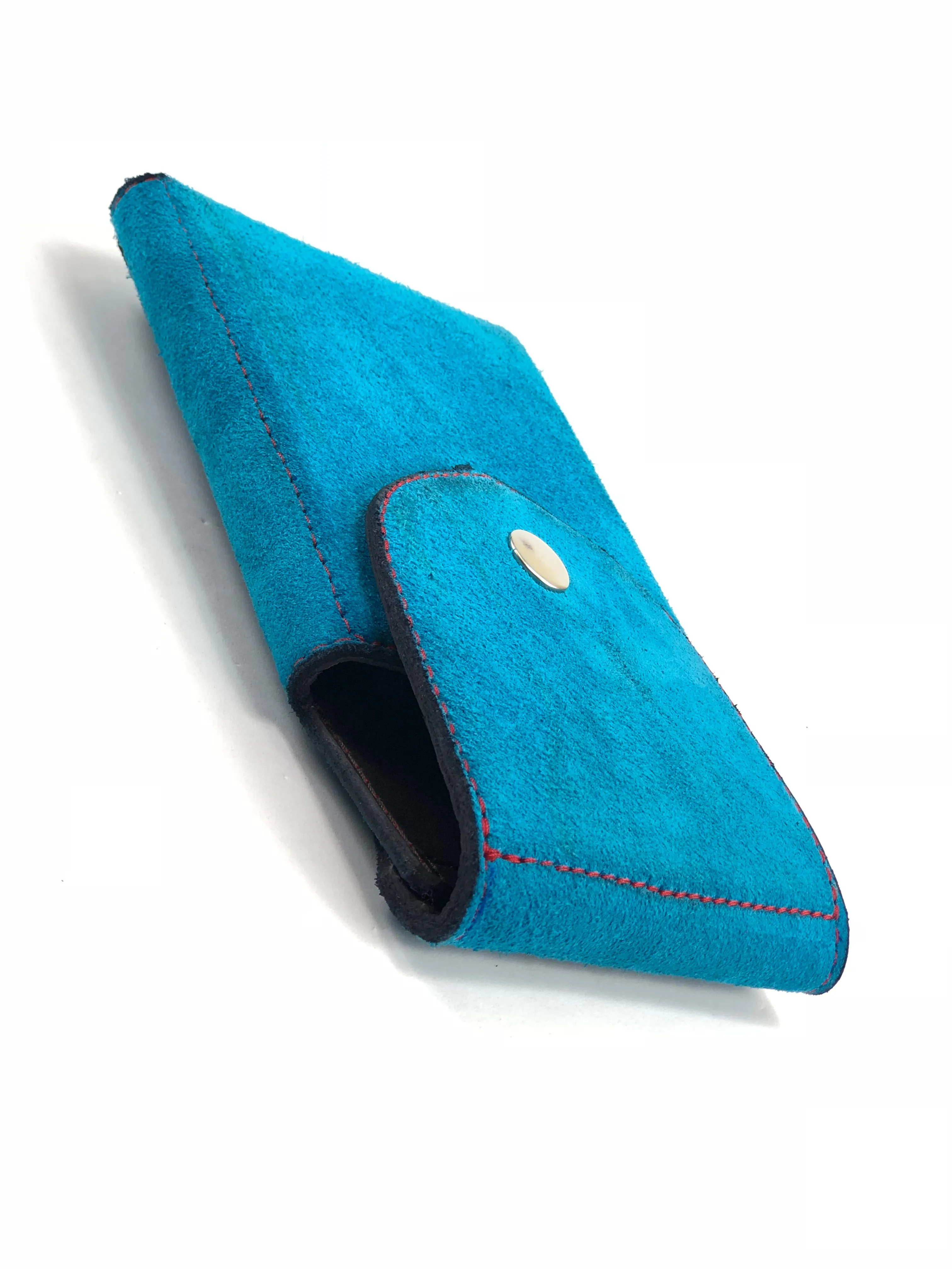 Turquoise Suede Phone Case