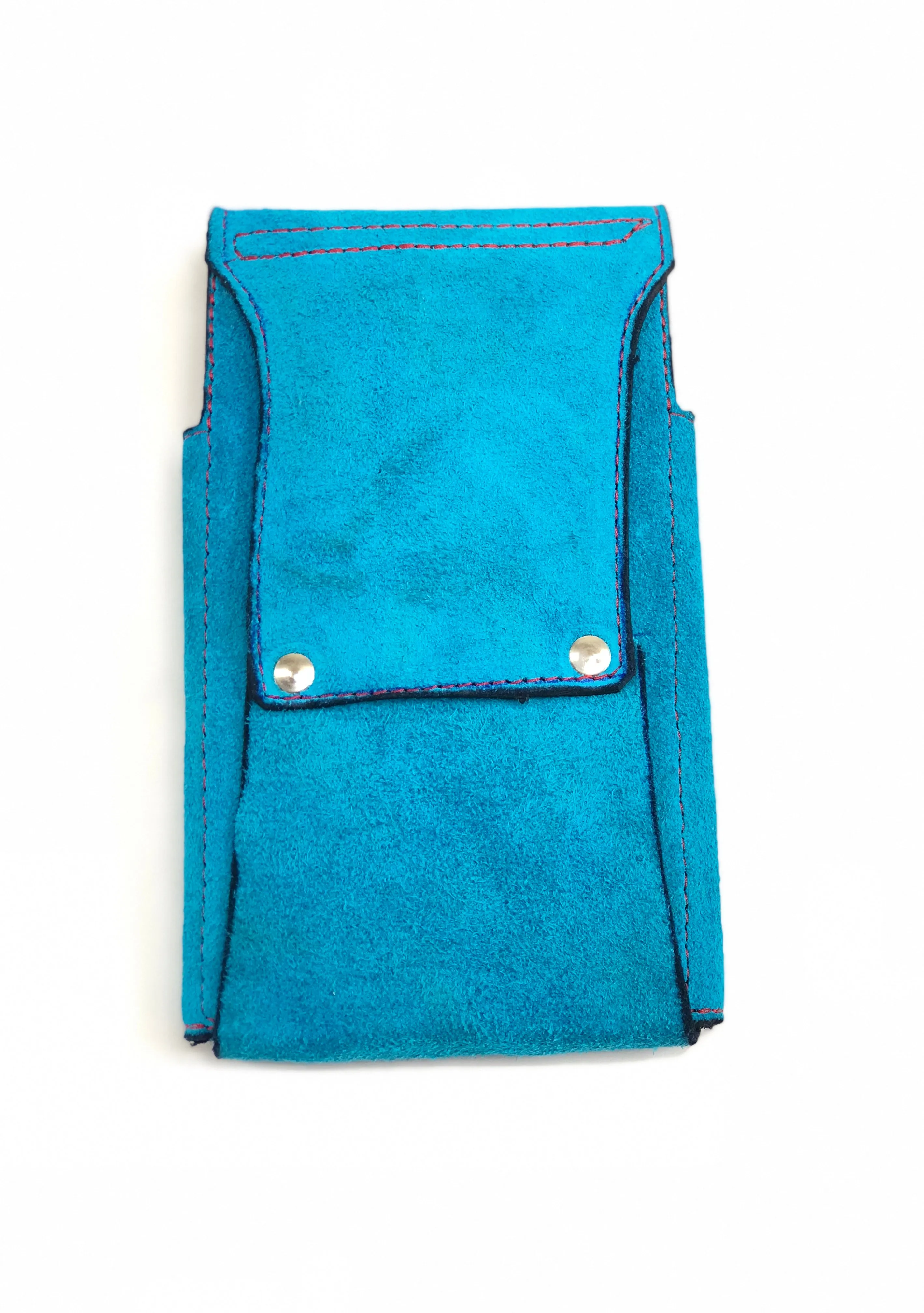Turquoise Suede Phone Case