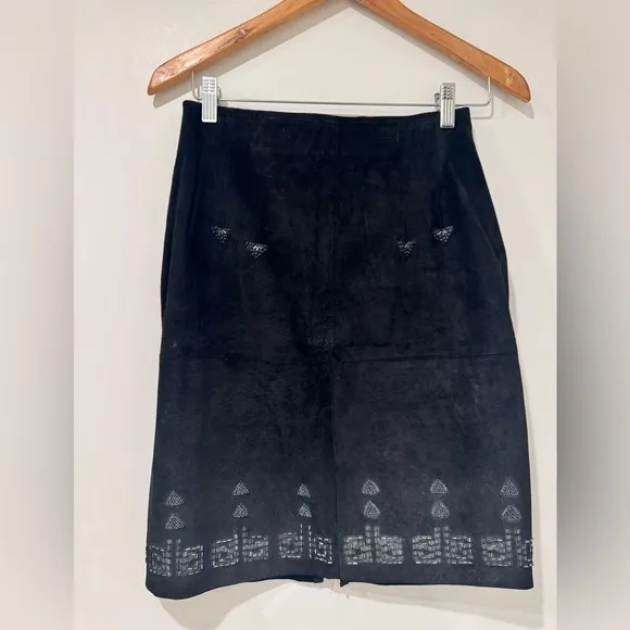 VINTAGE PIA RUCCI SUEDE SKIRT