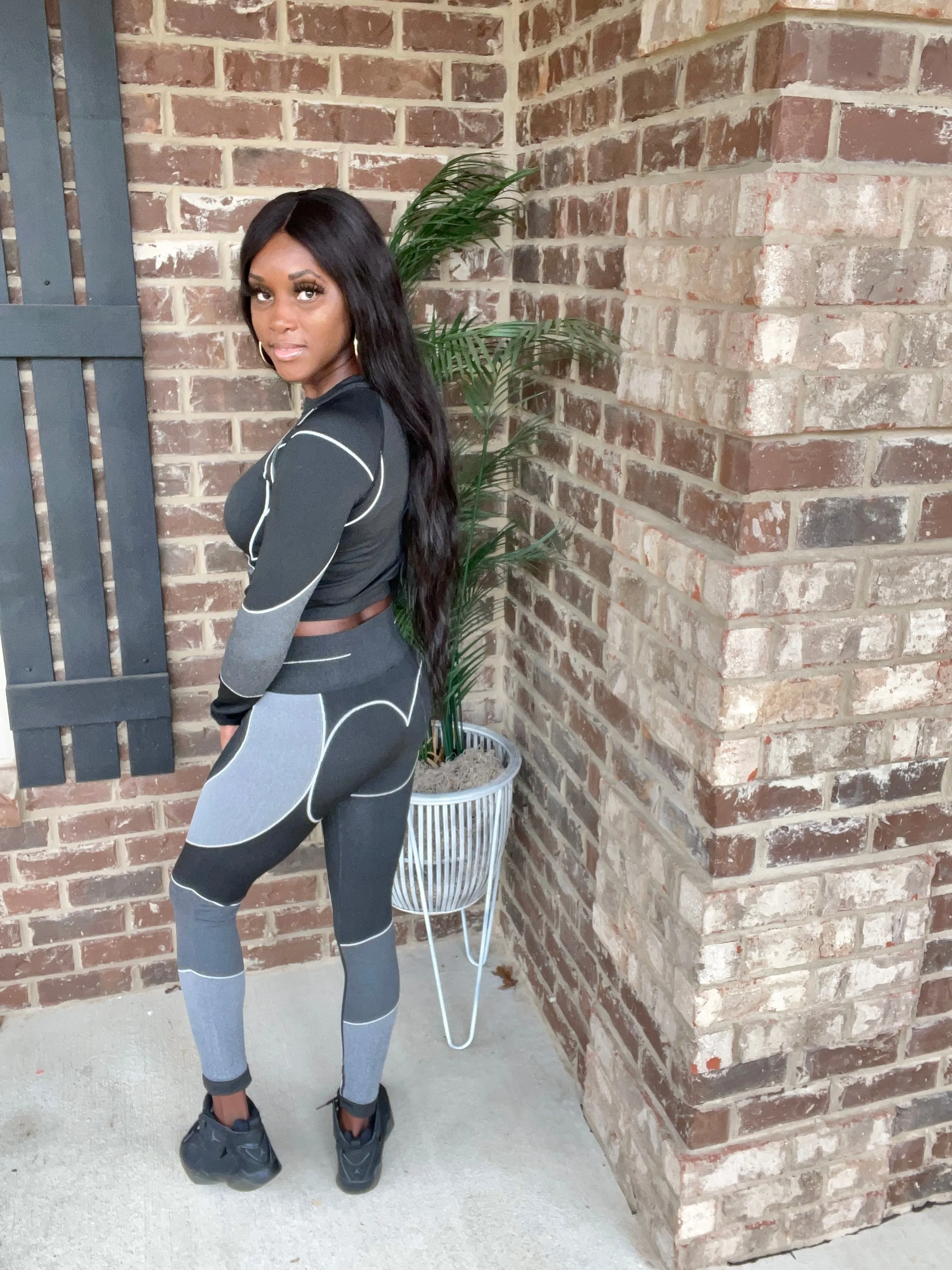 Warm Up Athletic Set | Black - FINAL SALE