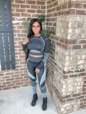Warm Up Athletic Set | Black - FINAL SALE