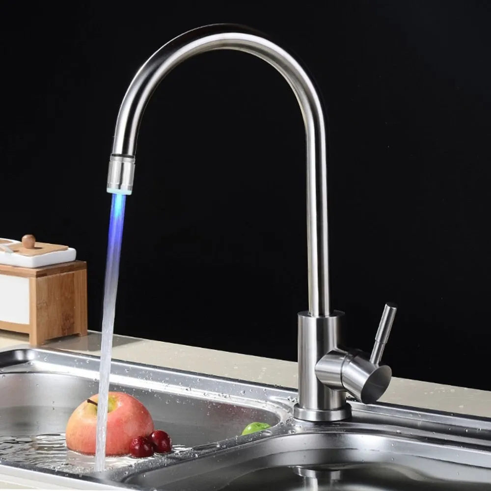 Water Faucet with LED Light