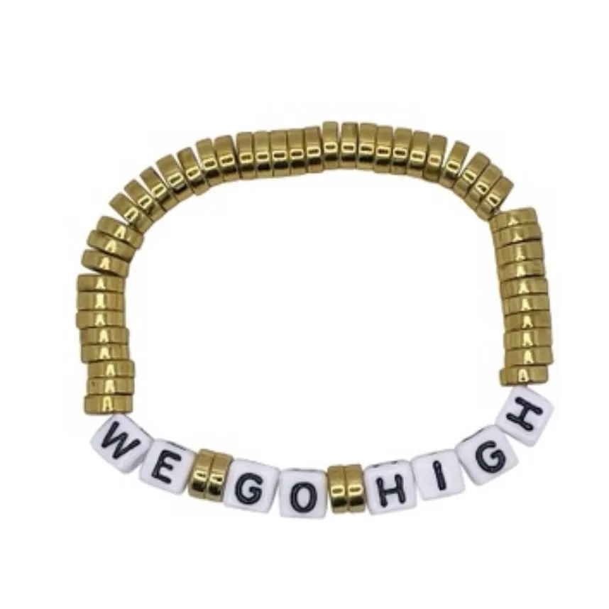 We Go High White Connect Cord