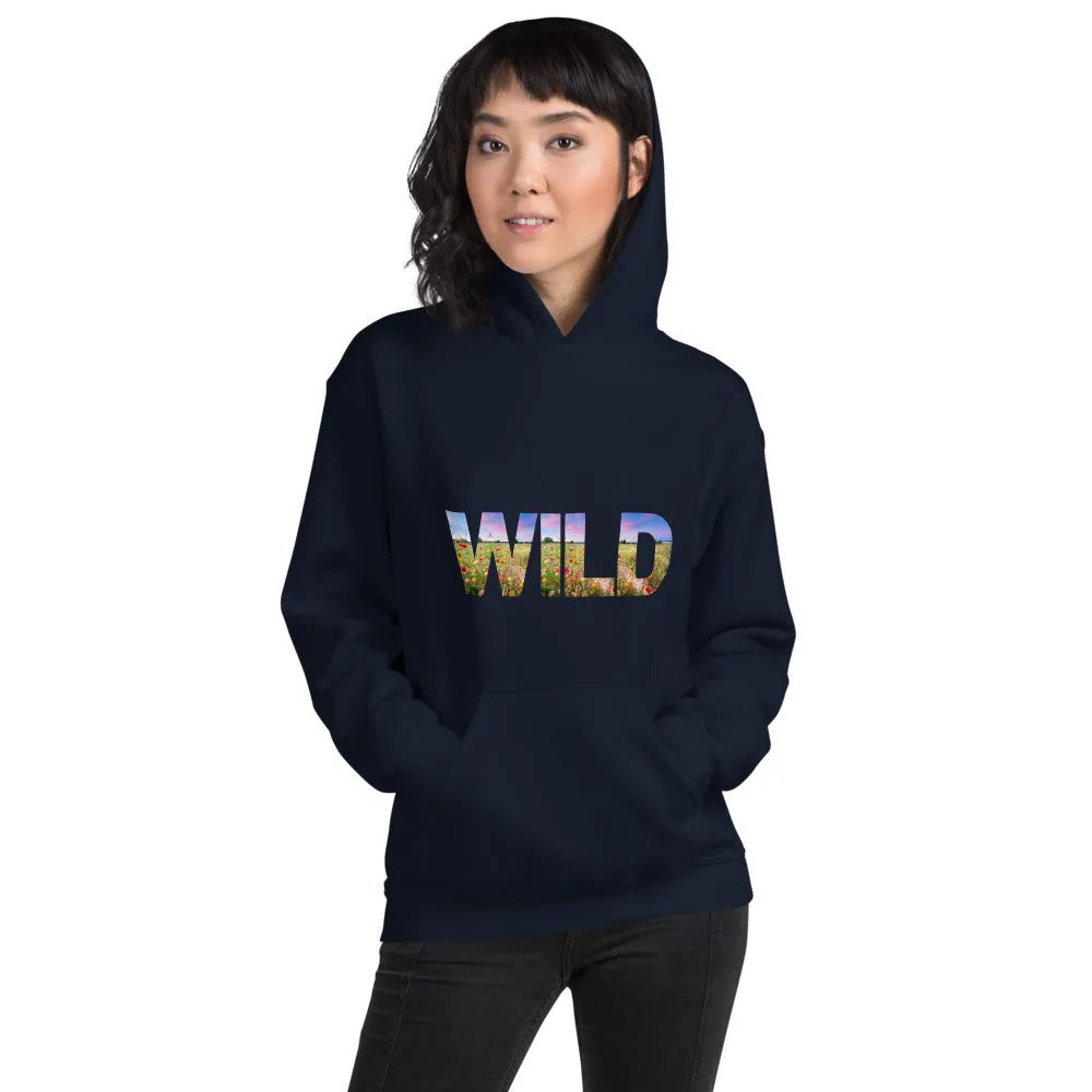 WILD Flowers Unisex Hoodie