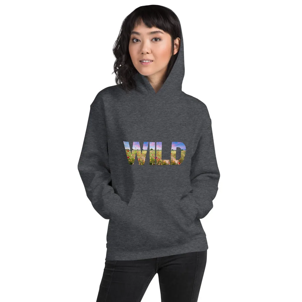 WILD Flowers Unisex Hoodie