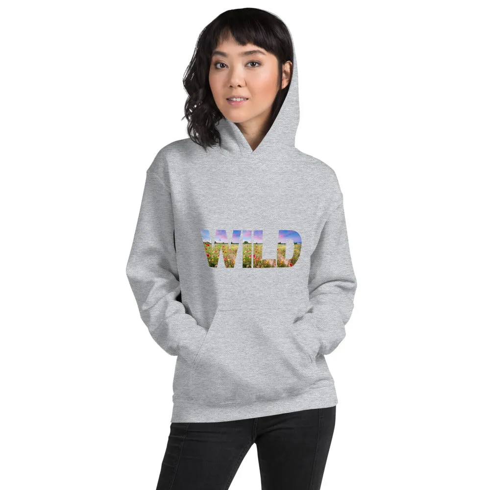 WILD Flowers Unisex Hoodie