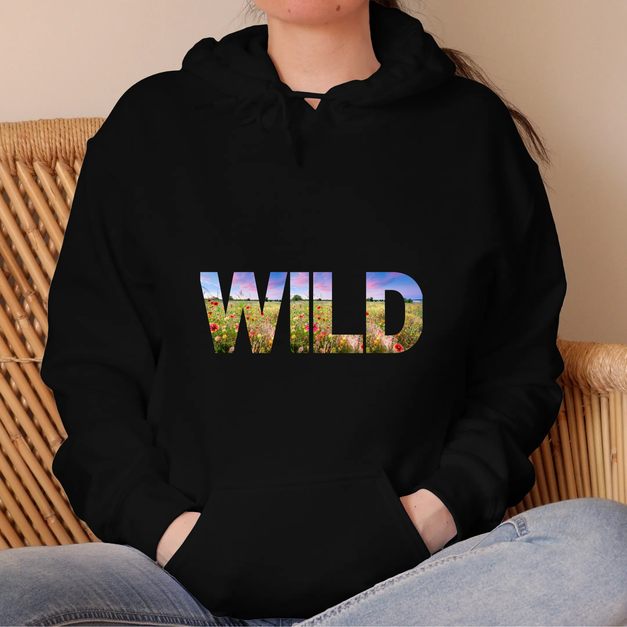 WILD Flowers Unisex Hoodie