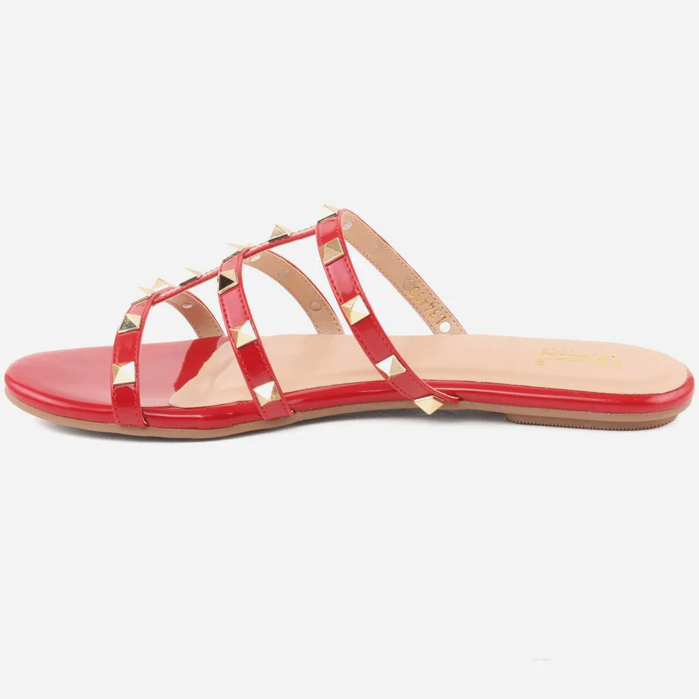 Women "DIA" Comfortable Light Weight Flat Sole Slippers