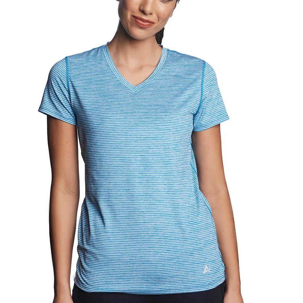 Women's Cooling V-Neck Short Sleeve T-Shirt- CLOSEOUT