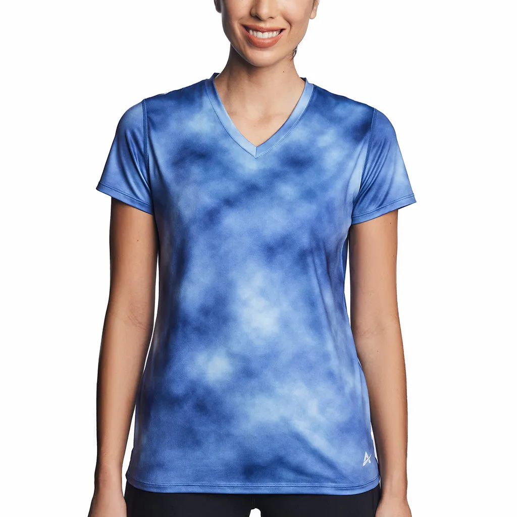 Women's Cooling V-Neck Short Sleeve T-Shirt- CLOSEOUT