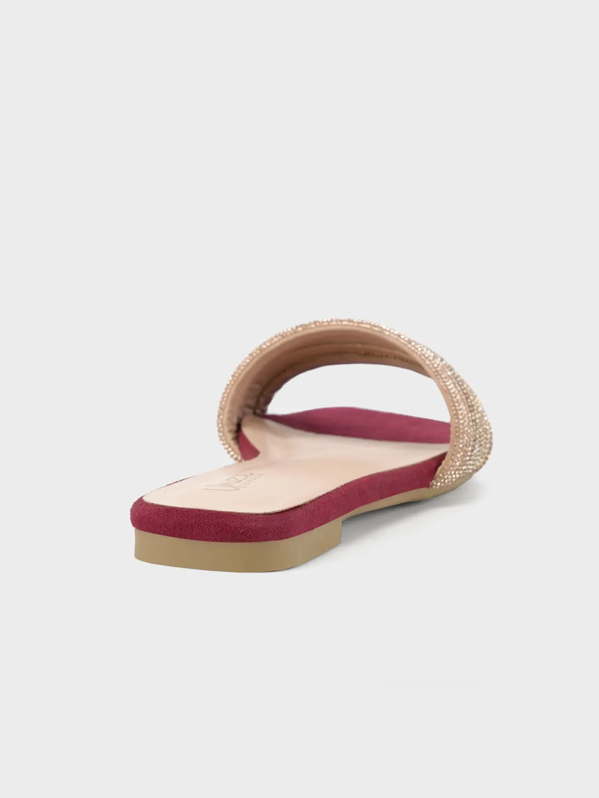 Womens "GLIDER" Flat Summer Slippers