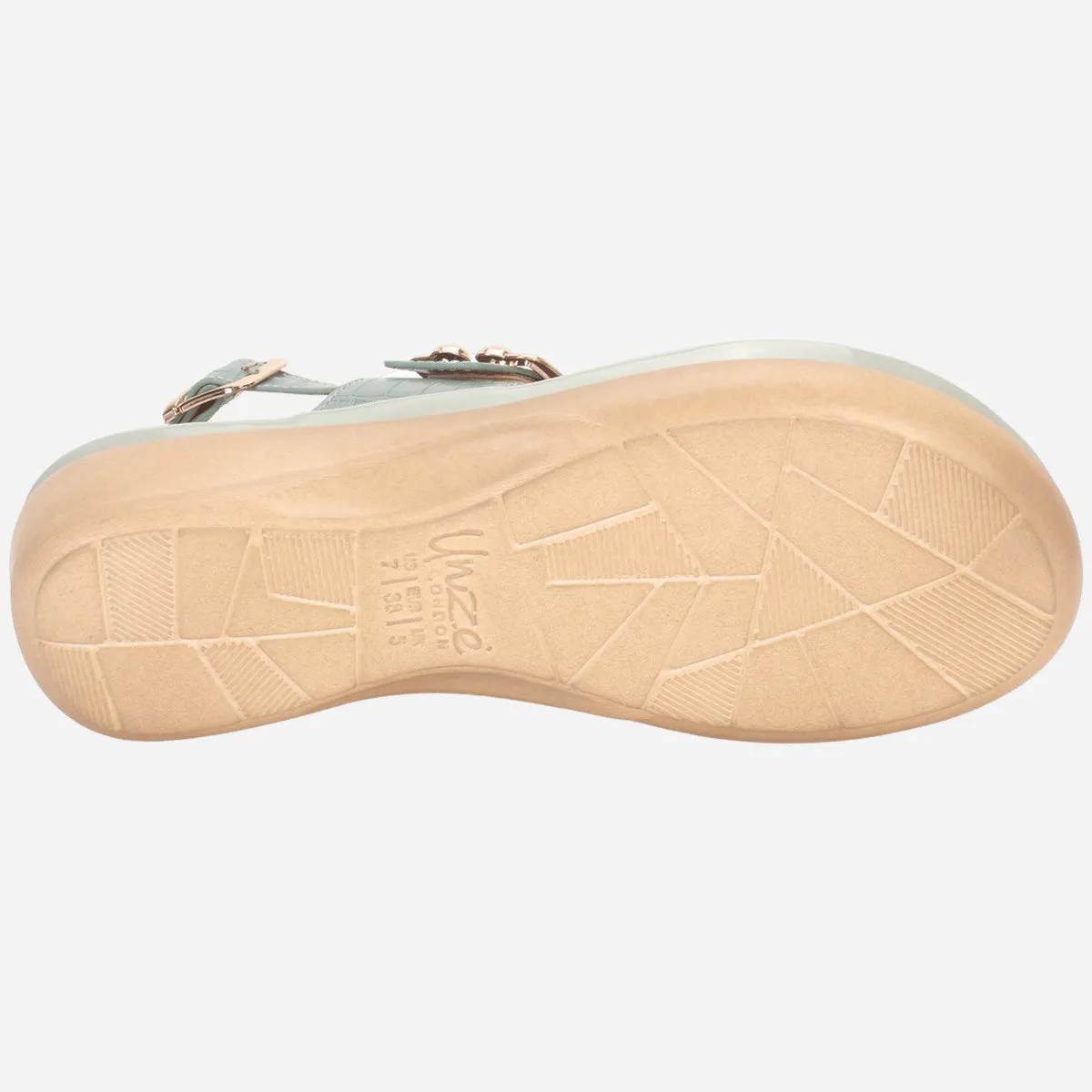 Womens "NIAMA" Open Toe Comfy Everyday Wedge Sandals