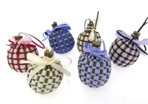 Woven Lavender & Satin Boules